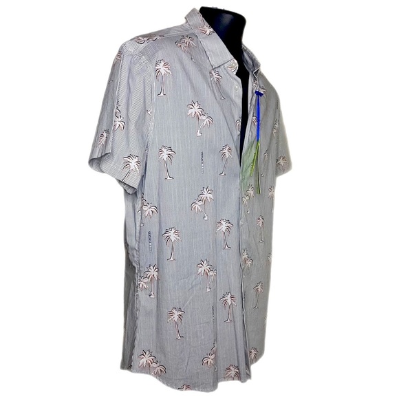 Versace shirt | Mens Small | palm tree print | Brand New - Picture 3 of 11